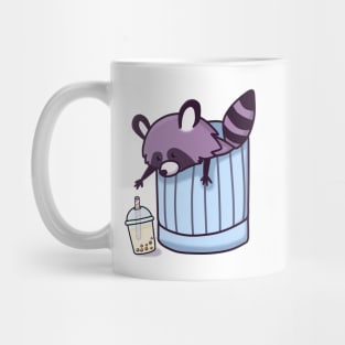 Little Racoon Loves Boba! Mug